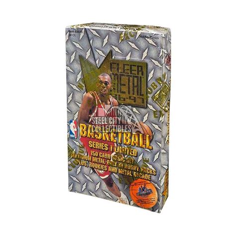 1996-97 fleer metal basketball box|1996.